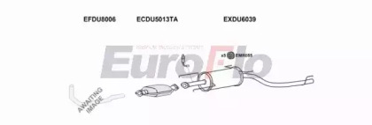 Система выпуска ОГ EuroFlo DUHIJ13 7001D